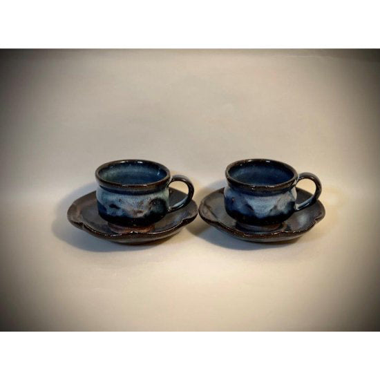 萩焼コーヒー2客セット≪送料込≫