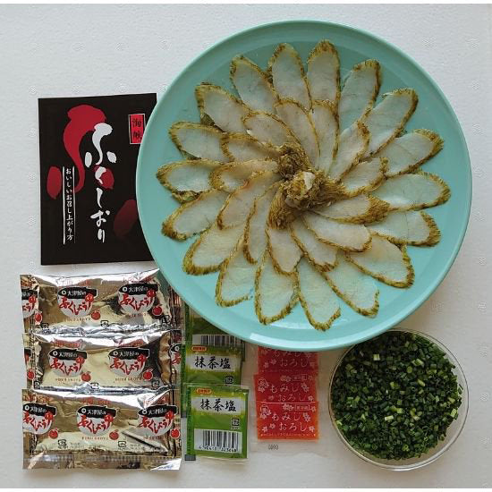 活真ふぐおぼろ昆布〆刺身≪送料込≫