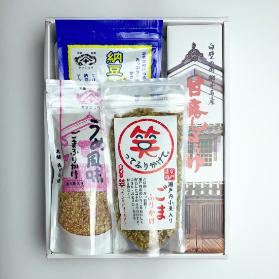 甘露醤油と笑門来福ふりかけ詰合せ≪送料込≫