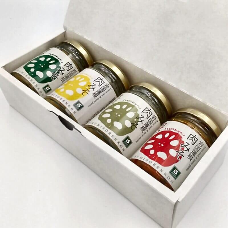 みかん　デイラルカラー ダークブラウン4本＆　田舎みそ800g×2個 岩国蓮根肉みそ4種セット≪送料込≫ – おんらいん やまぐち館