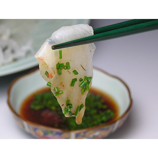 とらふぐ刺身1人前(4皿セット)≪送料込≫