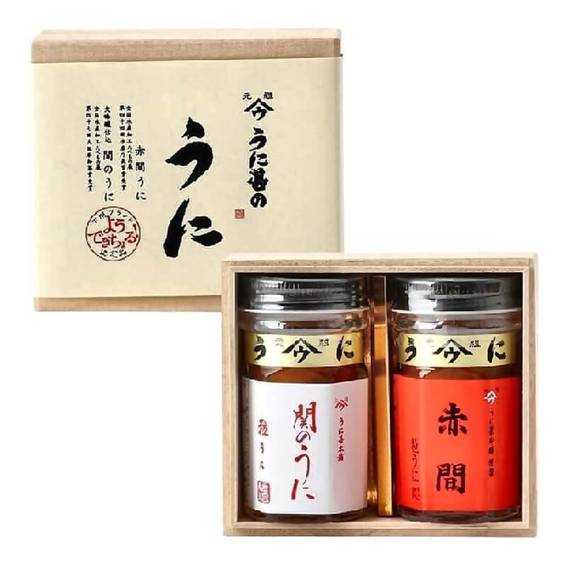 □うに甚うに□赤間うに・関のうに詰合せ各40g≪送料込≫ – おんらい