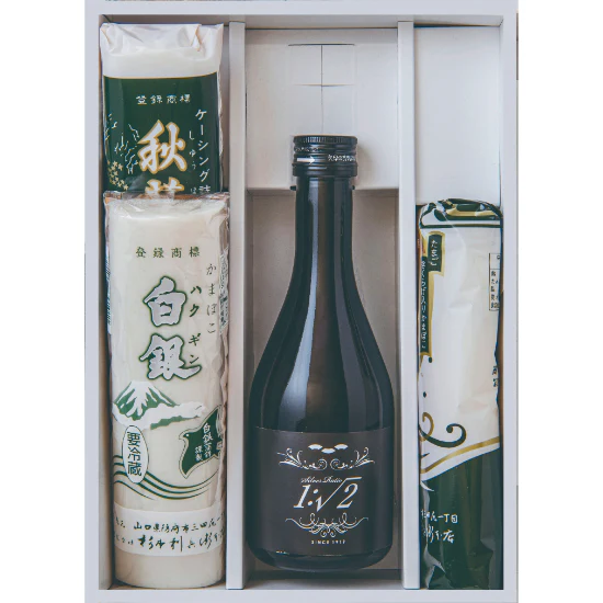 (酒)蒲鉾・特別純米酒詰合せ 1:√2≪送料込≫