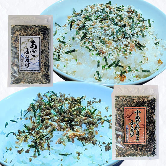 わかめしぐれ・海鮮ふりかけ 計6袋入りセット≪送料込≫