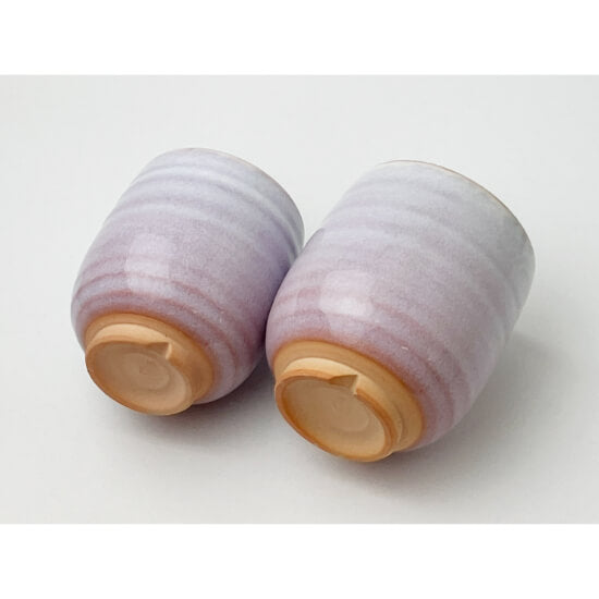 萩むらさき組湯呑≪送料込≫