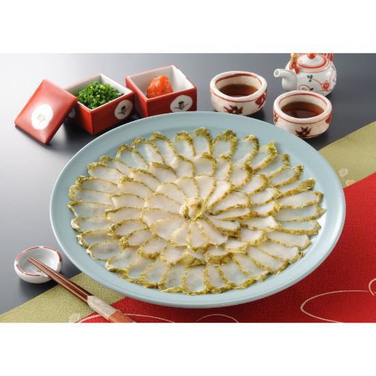 活真ふぐおぼろ昆布〆刺身≪送料込≫