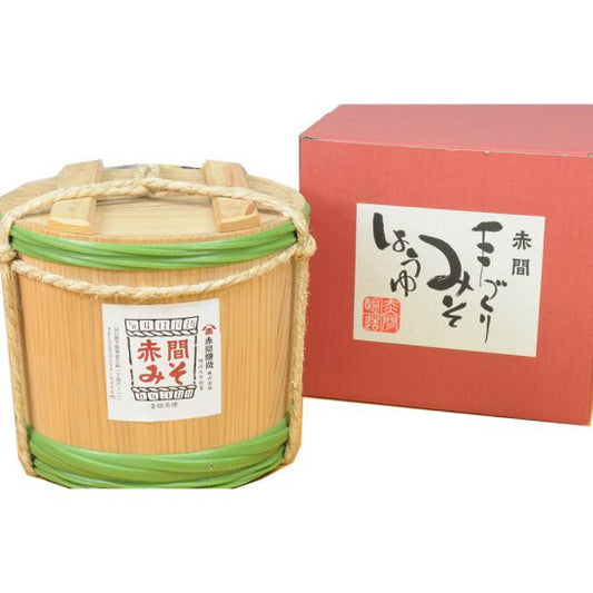 無添加麦みそ1.7kg(杉樽入り)≪送料込≫