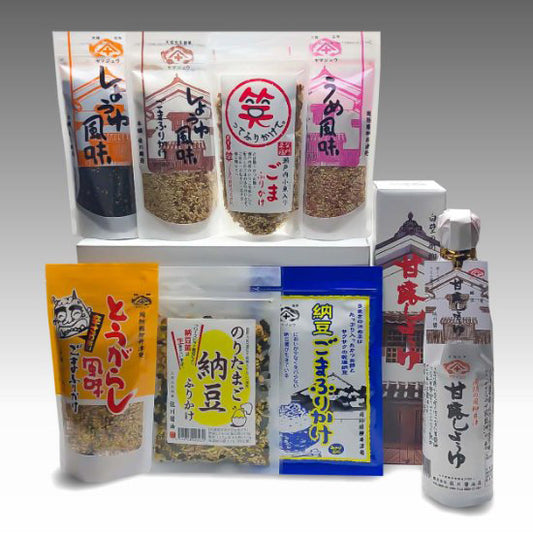 甘露醤油と笑門来福ふりかけ詰合せ≪送料込≫