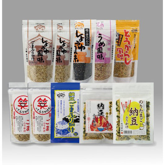 ごまふりかけと納豆ごまふりかけの詰合せ≪送料込≫