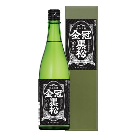 （酒）金冠黒松　純米酒　720ml≪送料込≫