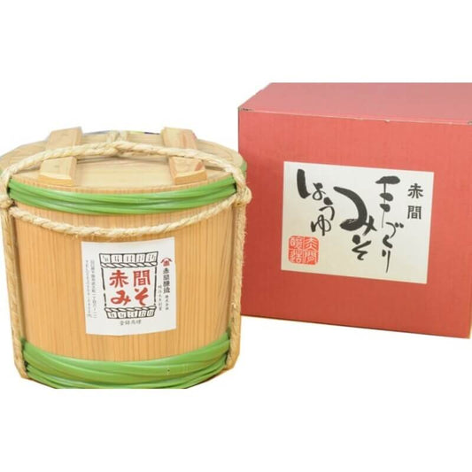 無添加麦みそ1.6kg(杉樽入り)≪送料込≫