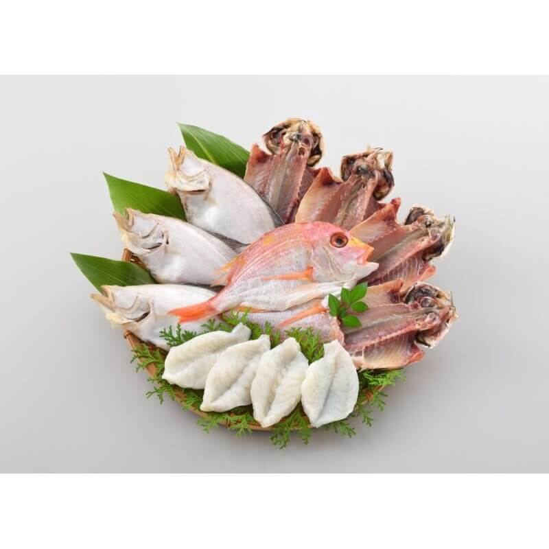 真ふぐ一汐と干物セット Ｋ-7≪送料込≫