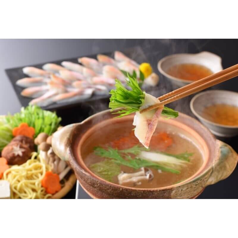 のどぐろしゃぶしゃぶ鍋セット≪送料込≫