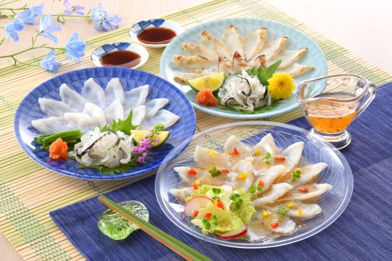 ふくざんまい(刺身・たたき刺し・カルパッチョ）