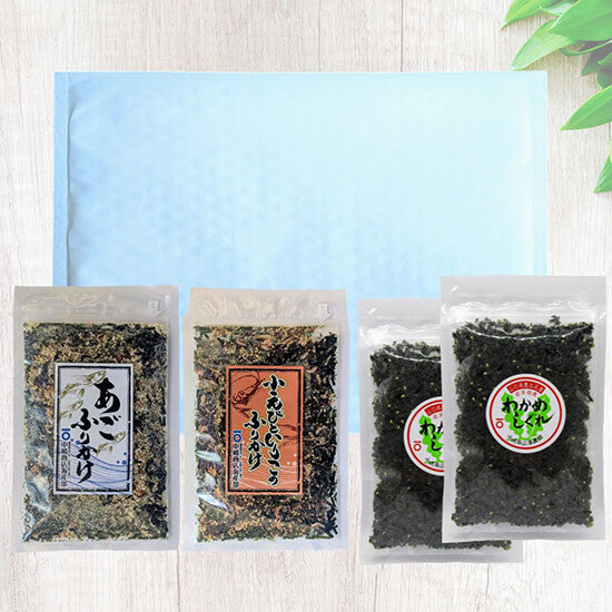 わかめしぐれ・海鮮ふりかけ 計4袋入りセット≪送料込≫