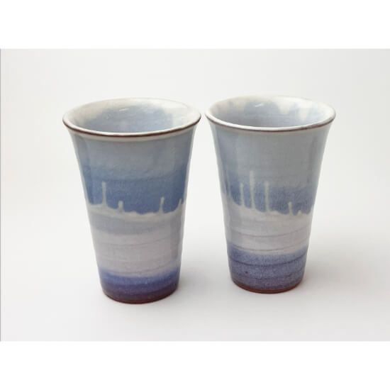 さざなみフリーカップペア≪送料込≫