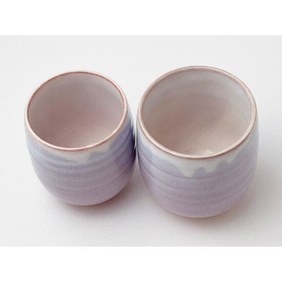 萩むらさき組湯呑≪送料込≫